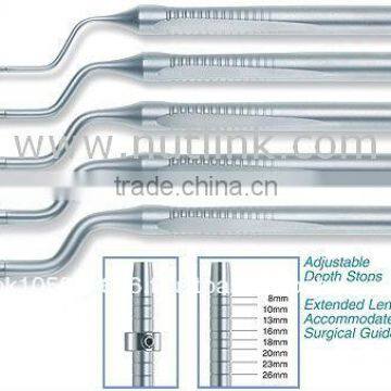 Implants Osteotomes With Adjustable Stops