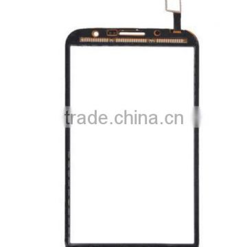 I9200 Black Front Outer Touch Screen Digitizer Glass Lens Replacement Cover for Samsung Galaxy Ace / S7106