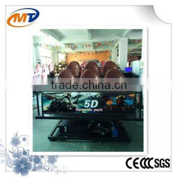 Fantastic 5D Cinema Including the Outside Cabin/box/amazing High Technology Blue 5d Cinema