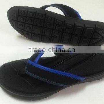 Ladies shoes wholesale flip flops massage comfortable flock eva wholesale flip flops for women