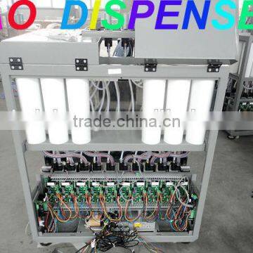 AO200 simultaneous automatic paint dispenser equipment/0.077ml accuracy full automatic colorant dispenser machine