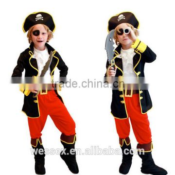 Halloween costume Caribbean cosplay clothing for child