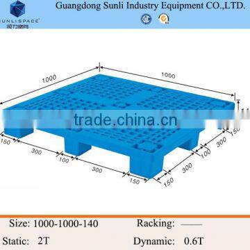 light capacity storage plastic pallet