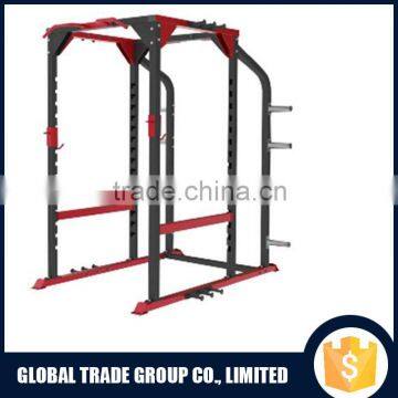 Heavy Duty Steel Gym Equipment Body Building Squat Rack With Lat Attachment For Home Gym Exercise H0177