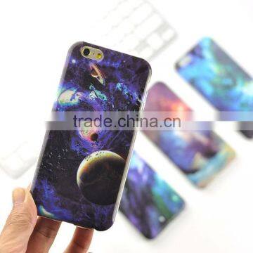 Planet Nebula Quicksand Star Galaxy Bling Soft Cool Case For iPhone 6 6s 6s Plus