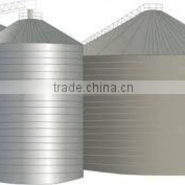 grain silo with steel galvanized corrugated for wheat storage