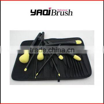 High quality makeup brush set makeup black bag