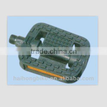 Qualified plastic sport bicycle pedal with reflector