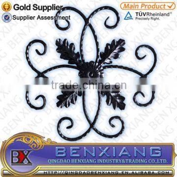 rosette luxury iron fence parts