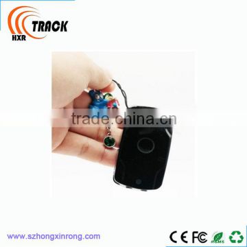 Hot sale presonal mini real tine online gps sprs tracking system gps keyring