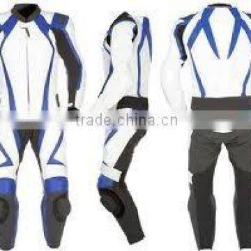 Fashion Bike Leather motorbike suit/leather suite Best Quality Custom Natural Cowhide Leather Motorbike Suit/Leather Motorbike S