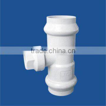 PVC Fittings: Union Tee (Gasket x Gasket x Fipt)