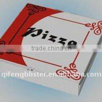 Custom 6-18''E-flute/B-flute disposable pizza box printed logo
