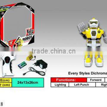 rc fighting robot with cute rechargeable battery, cute remote