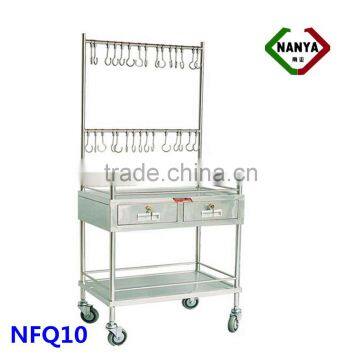 NFQ10 caster used hospital crash cart medical trolley