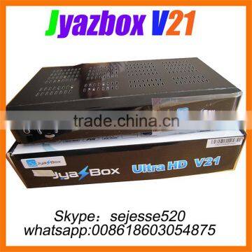 Jyazbox Ultra HD V21 JyazBox v21 FTA Digital Satellite TV Receiver with jb200 tuner