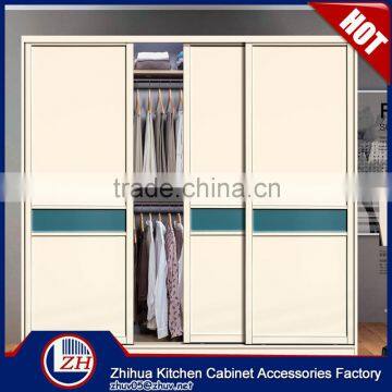 Double color wardrobe design furniture bedroom european style wardrobe