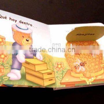 Custom english spanish baby bible book boardbook printing