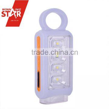 Promotional Cheap Plastic Led Lights Flashlight By 3 AA dry batteries