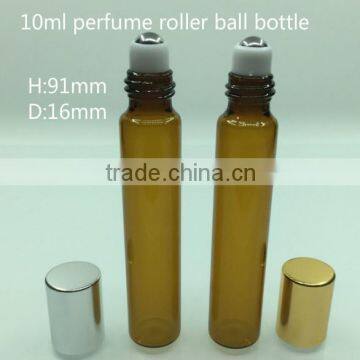 10ml perfume roller ball bottle 10ml roll on bottle glass bottle with any color and size