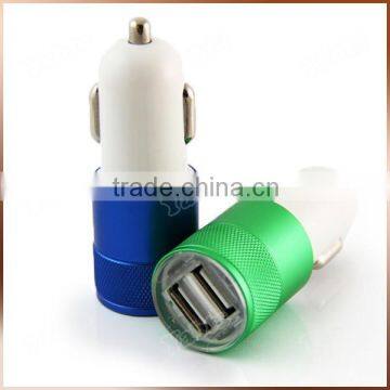 2015 New Dual USB Glass Fiber PCB 2.1A OEM Car Charger