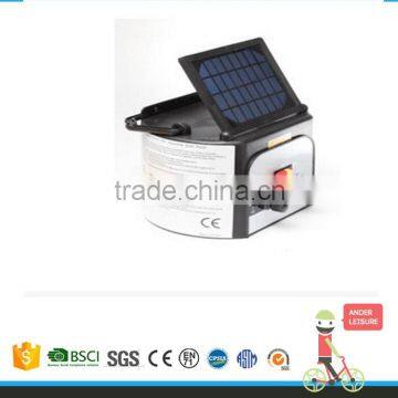 3km solar powered electric fence energizer protecting farmland