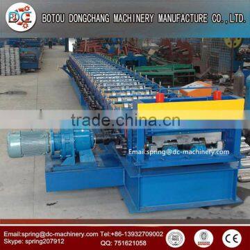 Full Automatic Embossing Floor Deck Roll Form Machine photo-5