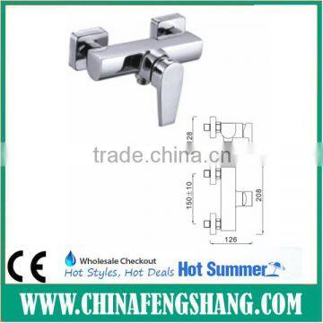 European outdoor shower faucet