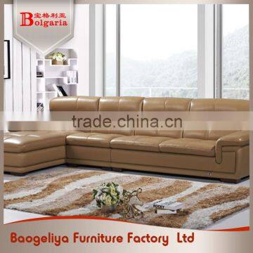 Reasonable price moistureproof leather sofa modern