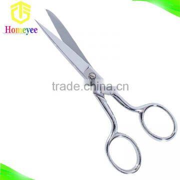 Durable double chrome plated 5 inch germany stainless steel tailor scissors