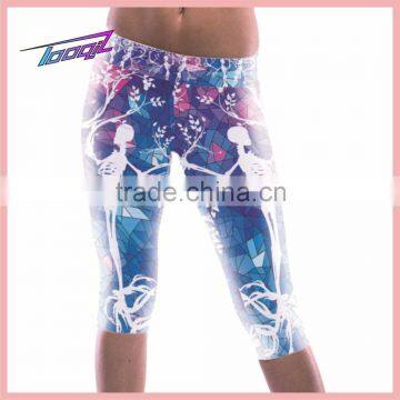 Wholesale Compression capris Sublimation In China