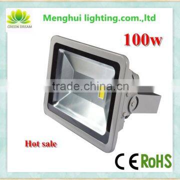 High quality outdoor 100 watt led flood light fixture with ce rohs approved