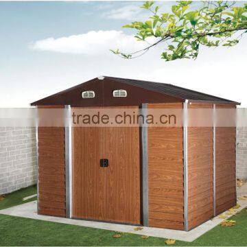 Classic Cross Apex Metal Shed