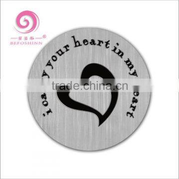 2015 New Arrival locket Window plate floating plate