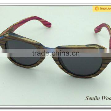 Trade Assurance Wood Frame Bamboo Sunglasses Wooden Frame Sunglasses Fashion Design Bamboo Sunglasses Polarized Lenses