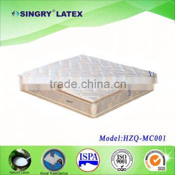 Euro Top Natural Latex Pocket Spring Mattress With 3d Air Mesh Mattress