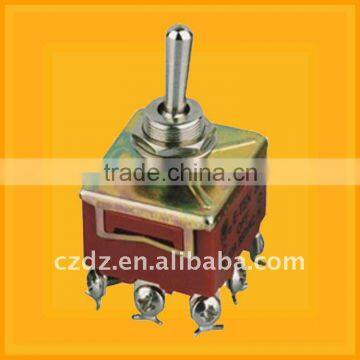 9 pole safety car toggle switch with screws,lighted toggle switch