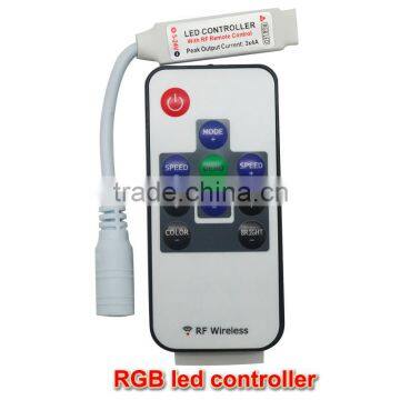 hot sale 12V 72W wireless mini remote led controller