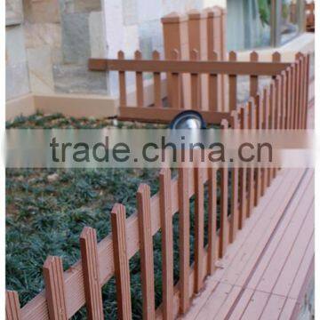 Various types of outdoor wpc fence / wpc railing