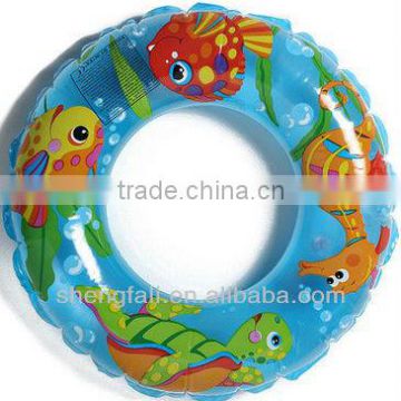 All kinds of inflatable swim rings float for kids