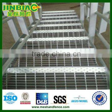 smooth galvanized steel grating/steel grating stair