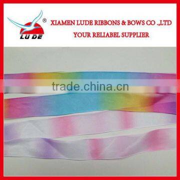 Colorful printed Organza Ribbon