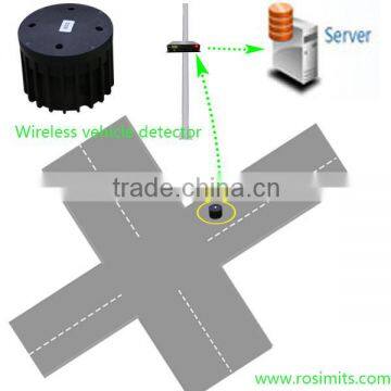 Rosim ITS wireless vehicle detection sensor for traffic vehicle detecting and counting