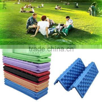 2016 new arrival useful Outdoor Waterproof Folding Camping Mat Picnic Pad Sitting Chair Cushion colorful