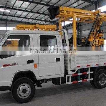 Water Well Truck Mounted Drilling Rig For Hydraulic Feed