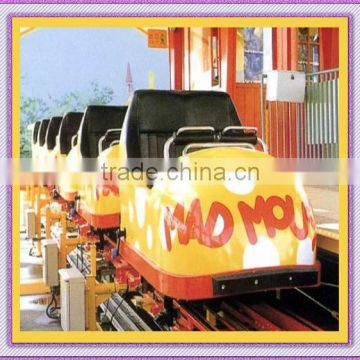 Attraction outdoor playground roller coaster crazy mouse