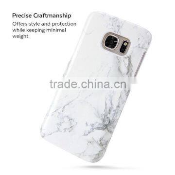 Wholesale for Galaxy s7 Edge White Marble Case, for Samsung s7 Edge Hard pc Marble Texture Cover Back Case photo-4