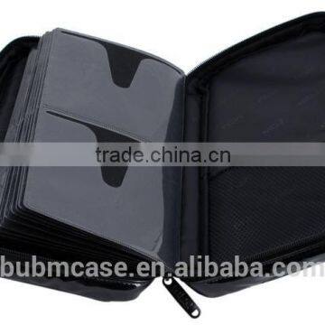 Fashion Pink 64 Capacity PU Fabric DVD Case CD Holder Personalized cd Case Multi Disc Dvd Cases photo-6