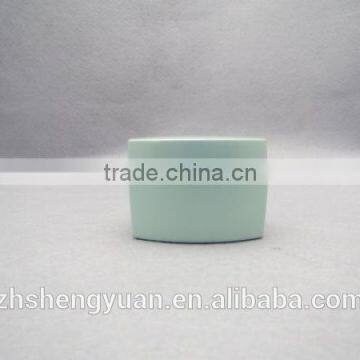 50g green color plastic face cream container
