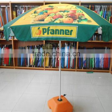 printed promotional square beach umbrella